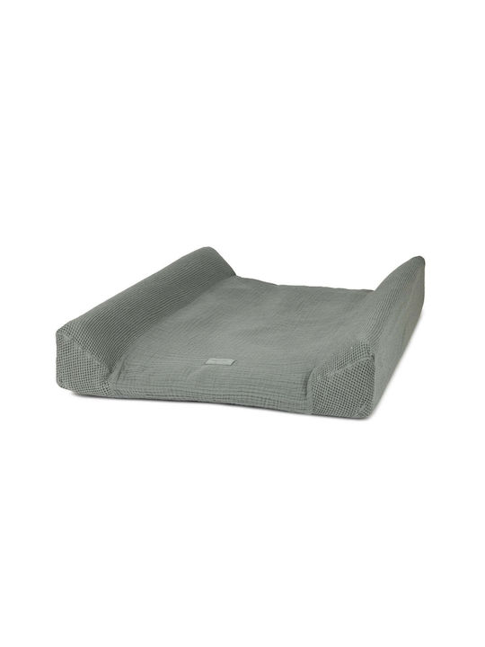 Nobodinoz Soft Changing Pad Wabi Sabi in Azure Fabric 50x70cm