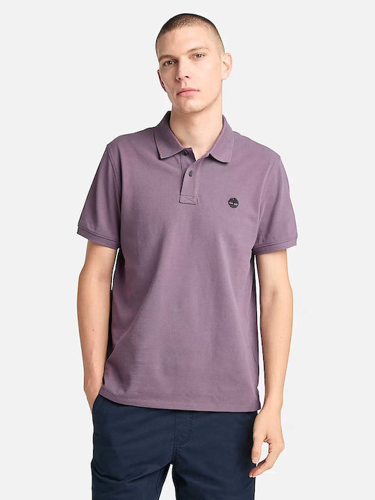 Timberland Polo T-shirt Vintage Violet, Μωβ