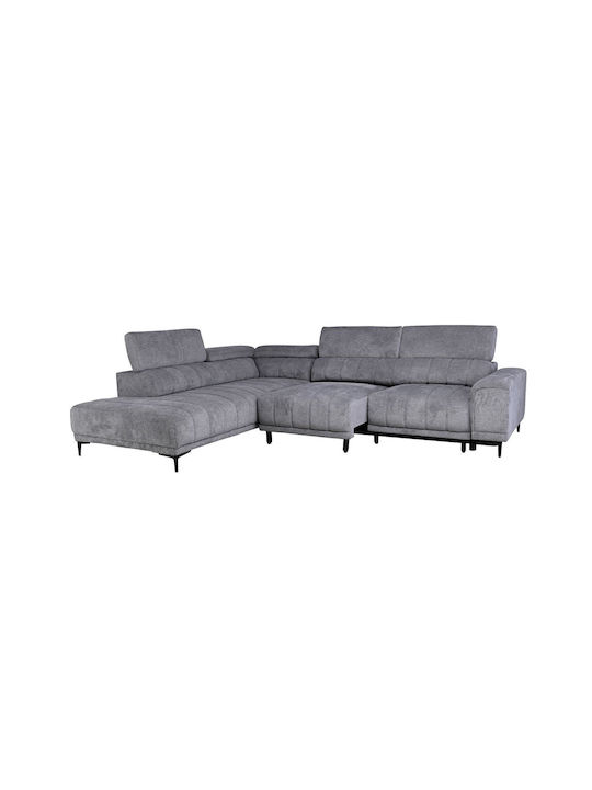 Massimo Ecke Sofa mit Rechte Ecke Gray 289x229x107cm