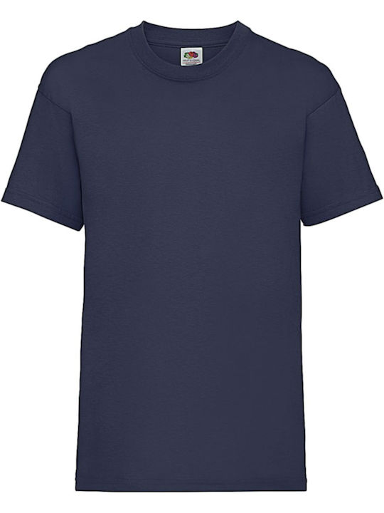 Fruit of the Loom Kinder-T-Shirt Navy