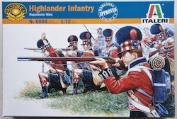 Italeri Φιγούρες Μοντελισμού Higlander Infantry Napoleonic Wars 1:72 No.6004