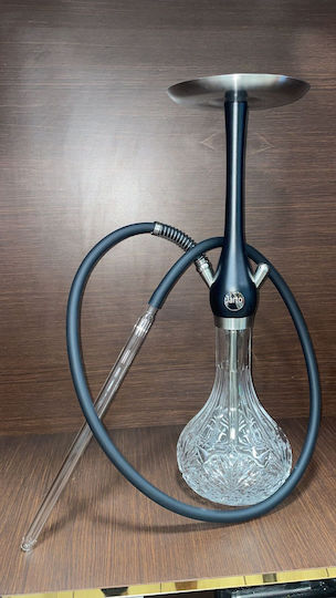 Jarto Hookah Ναργιλές Μονός Black 65cm