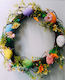 Easter Wreaths with Eggs and Wildflowers 30 cm