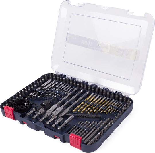 Benson Set 100-tlg. Bohrer Metall Holz Stein