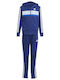 Kinder Sweatpants Set - Jogginganzug Blau 2Stück Essentials Tiberio 3-stripes Track Suit