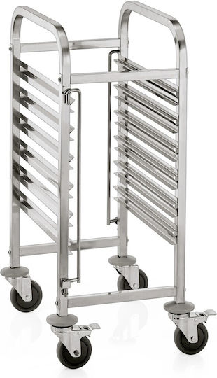 GTSA Количка за професионална кухня В100xШ55xД38см