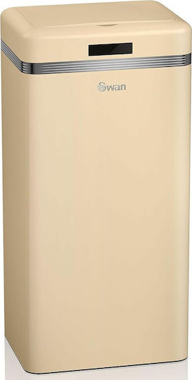 Swan Inox Gri 45L Coș De Gunoi