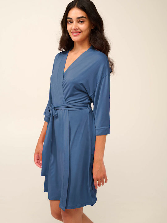 Vamp Sommer Damen Robe Blue