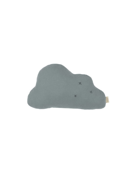Wabi Sabi Wolkenkissen Azurblau