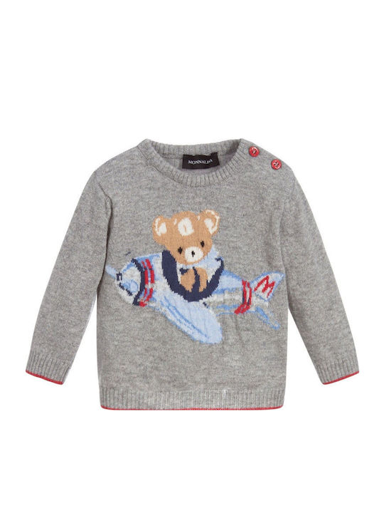 Kids' Sweater Long Sleeve Gray