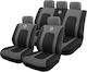 Takeposition Car Cover Set 9pcs Polyester Black