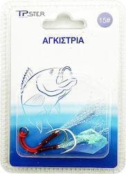 Tpster Αγκιστρι Ψαρεματοσα 15# 30409