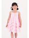 Mädchenkleid Tüll Fairy Rosa