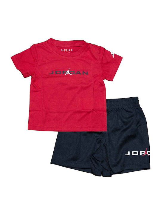 Jordan Kids' Set with Shorts Summer 2pcs Black