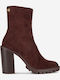 Stiefeletten Damen Dark Brown