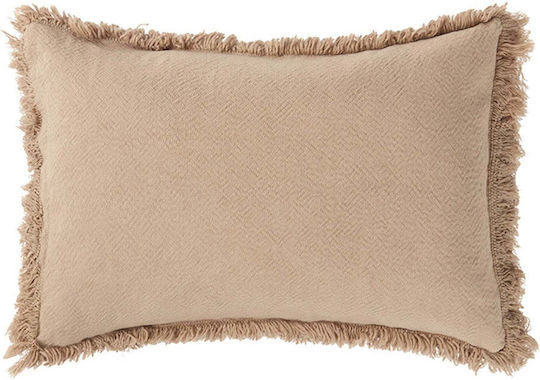 Nobodinoz Sofa-Kissen aus 100% Baumwolle Sesame 30x45cm.