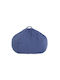 Bean Bag Chair Stool Landscape Cobalt 90x90x16cm