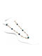 Isay Collection Lanț Placat Cu Aur Pentru Gleznă Din Oțel Inoxidabil Cu Mărgele Turcoaz