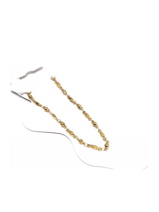 Isay Collection Αλυσίδα Ποδιού από Ανοξείδωτο Ατσάλι