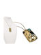Isay Collection Necklace from Gold Plated Steel Turquoise