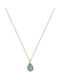 Necklace from Gold Plated Silver