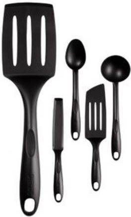 Tefal Σετ Εργαλείων Μαγειρικής 5τμχ Μαύρο Bienvenue