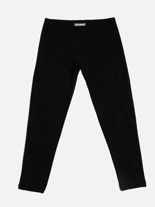 Kinder Leggings Lang Schwarz