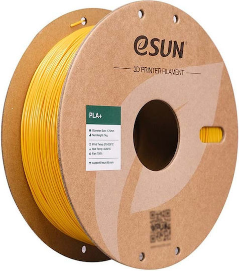 Esun PLA+ 3D Printer Filament 3.0mm Χρυσό 1kg