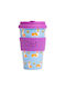 QuyCup Κούπα Πλαστική με Καπάκι 400ml