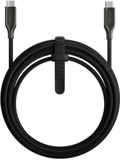 Nomad Kevlar USB 2.0 Cable USB-C Male - USB-C 240W PD Black 1.5m