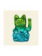 Donkey Decorative Cat made of Plastic 10.5x15x15cm 1pcs
