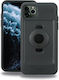 Tigra Sport Fitclic Neo Silikon-Back-Cover Schwarz (iPhone 11 Pro Max)