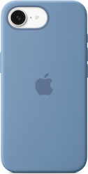Apple Силиконов Калъф Син (iPhone 17e / 16e)