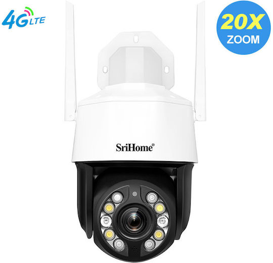 Sricam SH041B IP Κάμερα Παρακολούθησης 4G Full HD+ 5MP Αδιάβροχη με Αμφίδρομη Επικοινωνία