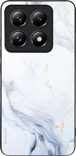 Sonique Marble Series Case for Xiaomi 14t Pro White 02