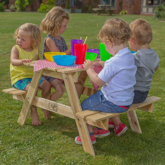 Tp Toys Masă Mică Forest Wood Multicoloră