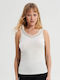 Women's Sleeveless T-Shirt White