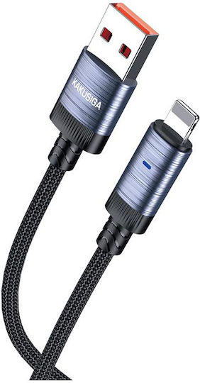 Kakusiga KSC-972 USB-C to Lightning Cable Μαύρο 1m KSC-972