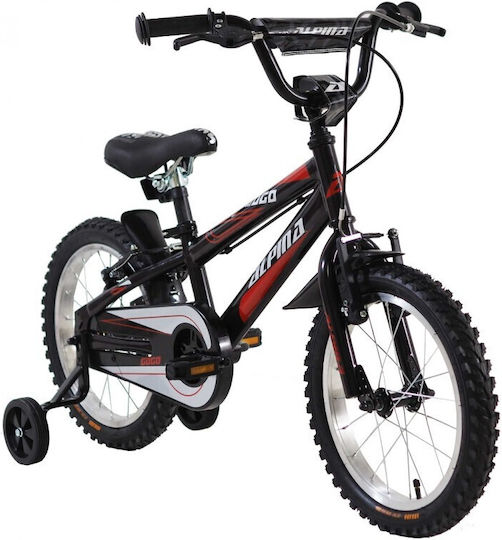 Alpina GoGo 14" Kids' Bicycle BMX Black