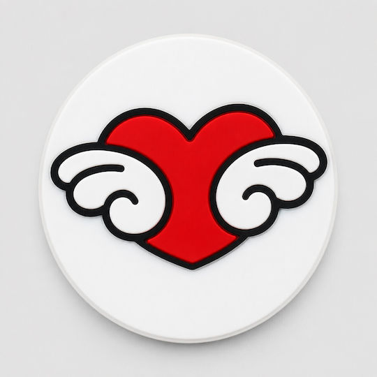 Pro's Pro Vibra Stop Heart Dampener X 1 White Red