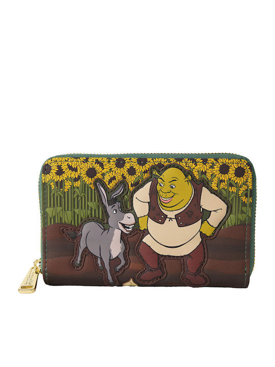 Loungefly Παιδικό Πορτοφόλι με Φερμουάρ Shrek Spring Vibes
