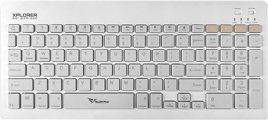Alcatroz XPLORER GO! Wireless Bluetooth Keyboard Only for Tablet English US Mist