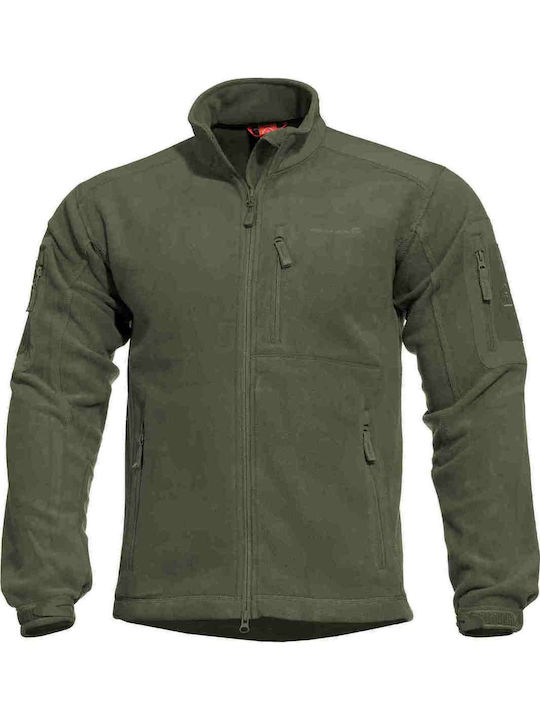 Pentagon Perseus Hunting Cardigan Fleece Olive Green