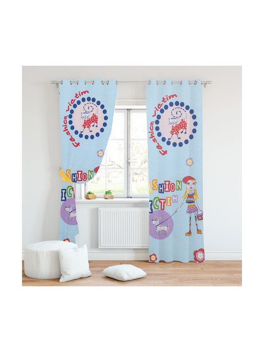 Mc Decor Kids Curtain with Grommet Tops