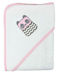 Baby Star Hooded Baby Bath Towel Tiny Friends Pink