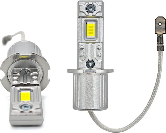 Lampen Auto H3 / DRL Canbus LED 5500K Kaltes Weiß 12-24V / 12V 2Stück