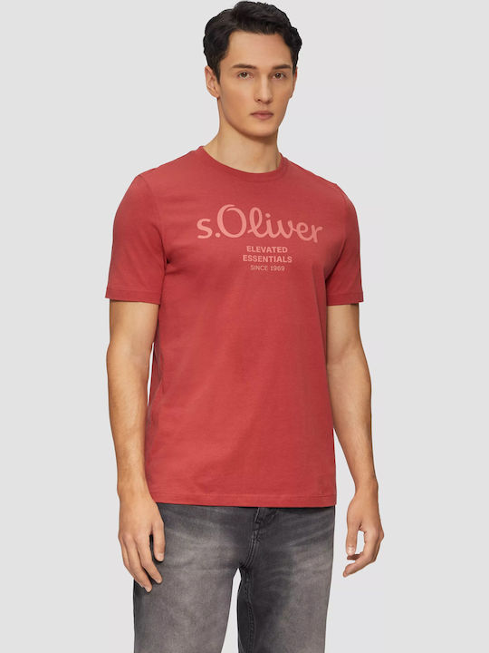 s.Oliver T-shirt Κόκκινο