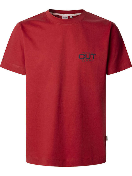 Pepe Jeans Parris Bluză Rugby Red