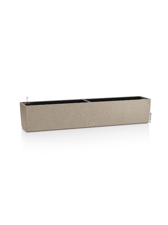 Lechuza Balconera Self-watering Planter Box Plastic Beige 100x19x19cm.