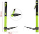 Kmt Τσάπα-αξίνα Μυτερή 18cm Λαστιχένια Λαβή Kmt Tools Pointed Pickaxe